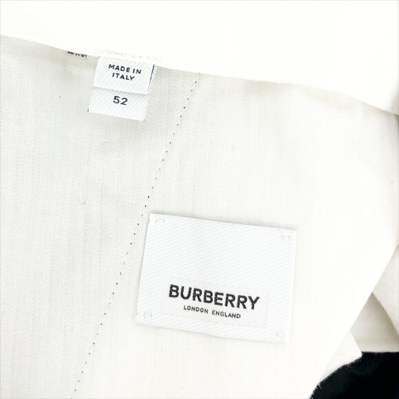 Burberry Mens Wool Pleated Dress Pants EU 52 US 36 Black Classic Trouser - Picture 7 of 11